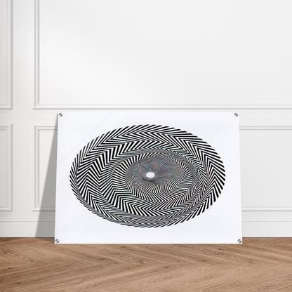 BLAZE 1 1962 - Bridget Riley Acrylic Print - 70x100 cm / 28x40″ inches