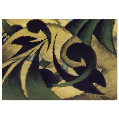 Nature Symbolized - 1911 - Arthur Dove Brushed Aluminum Print - 70x100 cm / 28x40 inches | Arthur Dove Aluminum Print | Arthur Dove Prints