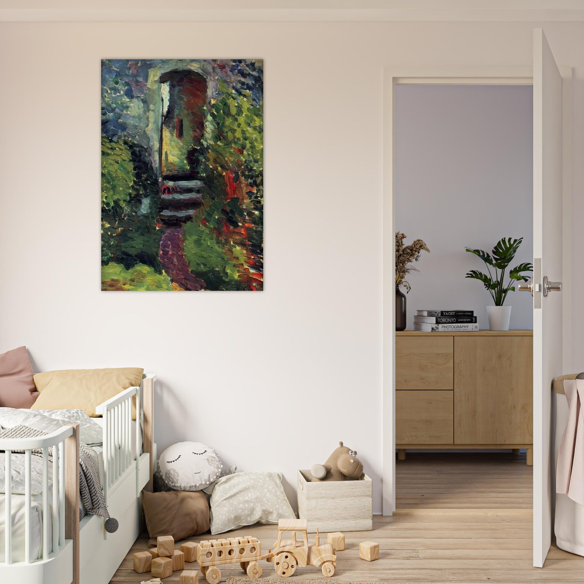 THE LITTLE GATE OF THE OLD MILL 1898 - Henri Matisse Brushed Aluminum Print - 70x100 cm / 28x40 inches | Henri Matisse Aluminum Print | Henri Matisse Prints