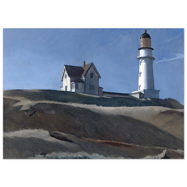 Edward Hopper - Lighthouse HIll Fine Art Poster