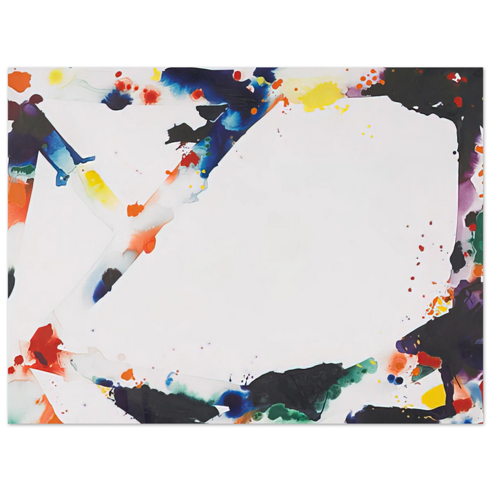 Sam Francis - Angel Trails  75x100 cm / 30x40inches Fine Art Poster