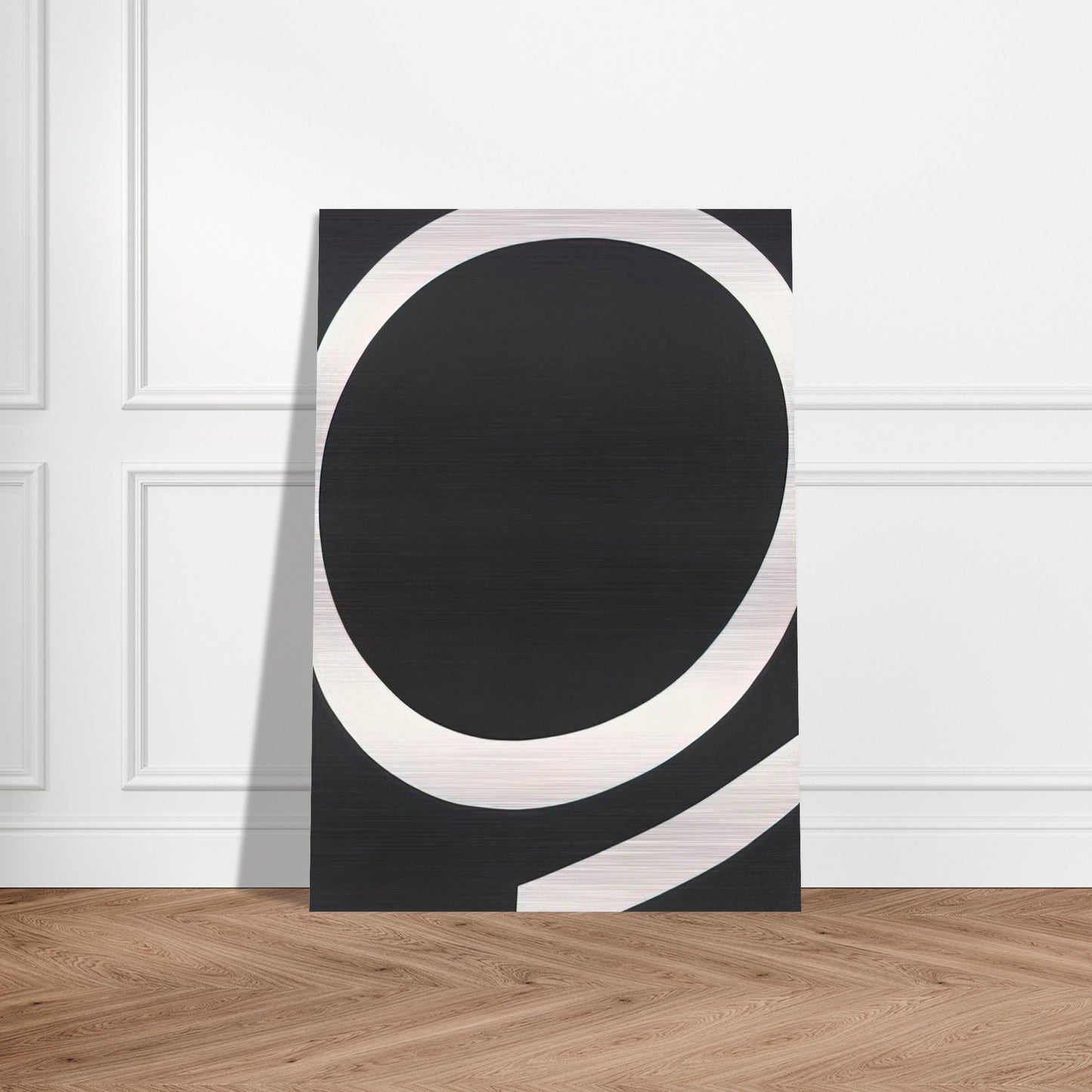 Running White - Ellsworth Kelly Brushed Aluminum Print - 70x100 cm / 28x40 inches | Ellsworth Kelly Aluminum Print | Ellsworth Kelly Prints
