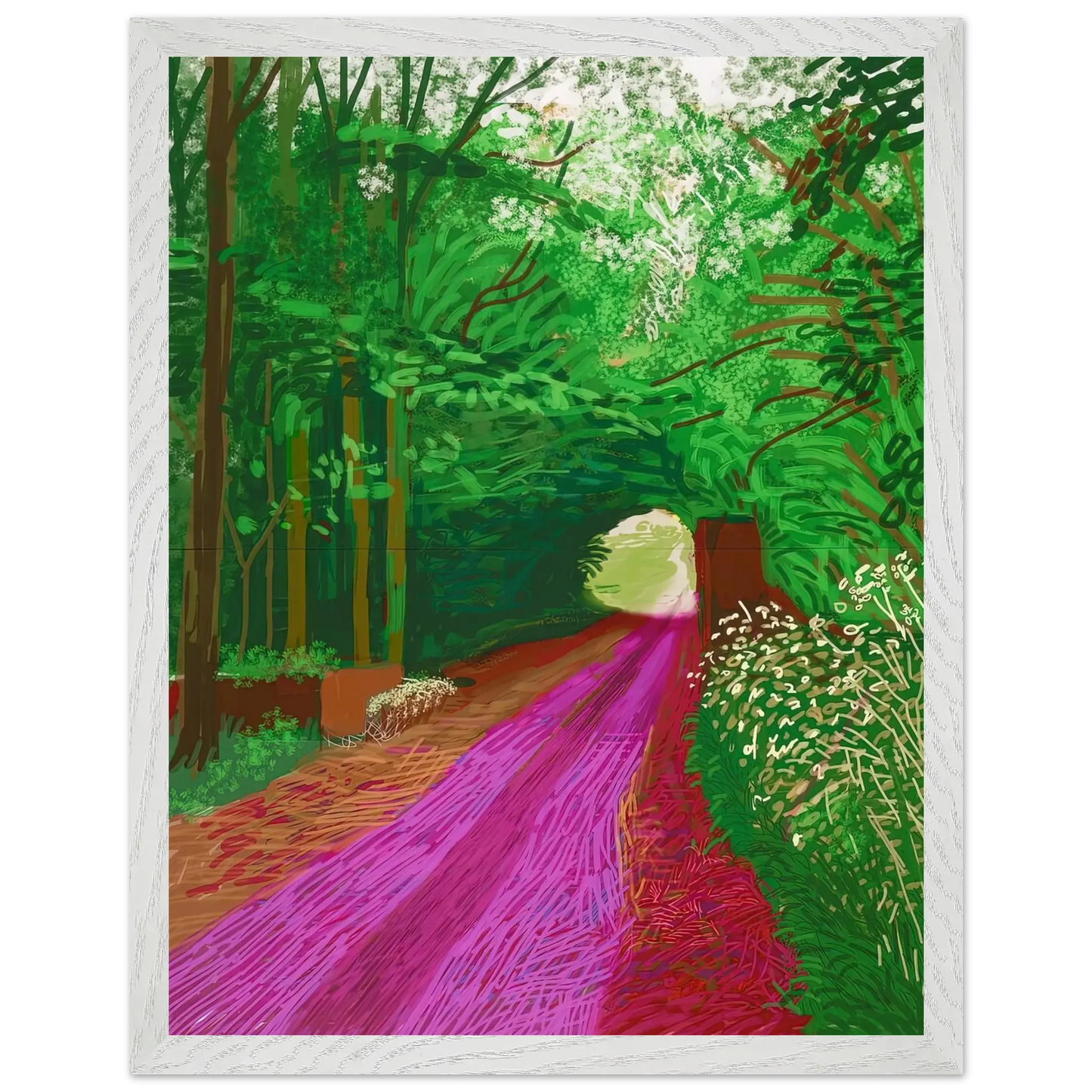 David Hockney - David Hockney Wall art - 50x70 cm / 20x28 inches - Fine Art Poster - -