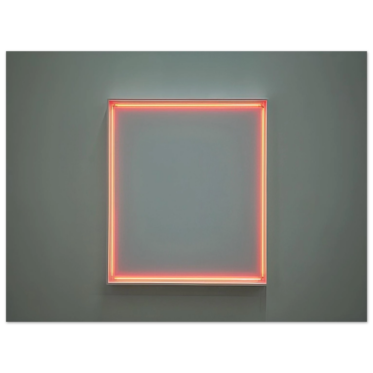 Francois Morellet - 4 rythmes interfÃ©rents en formant un carrÃ© - 1972  75x100 cm / 30x40inches Fine Art Poster