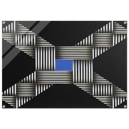O.V.N.I. - 1967 - Omar Rayo Acrylic Print - 70x100 cm / 28x40″ inches