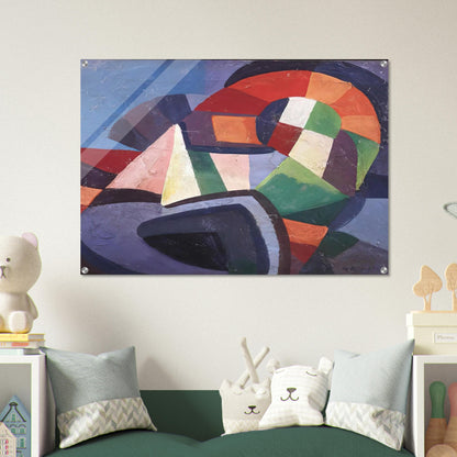 Synchromy - 1915 - Morgan Russell Acrylic Print - 70x100 cm / 28x40″ inches