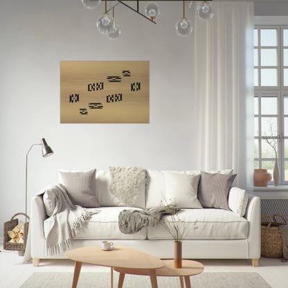 Metaesquema - 1957 - Helio Oiticica Brushed Aluminum Print - 70x100 cm / 28x40 inches | Helio Oiticica Aluminum Print | Helio Oiticica Prints
