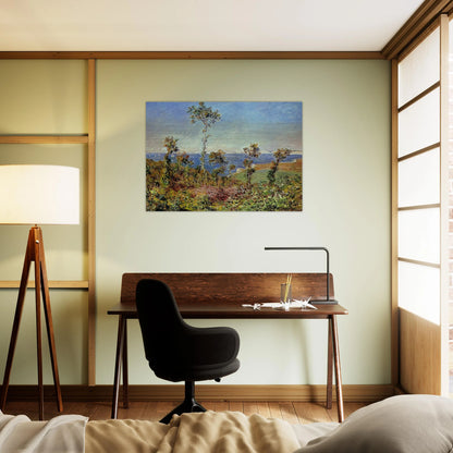 The Fonds at Varengeville - claude monet Brushed Aluminum Print - 70x100 cm / 28x40 inches | claude monet Aluminum Print | claude monet Prints