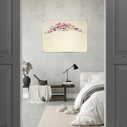 Texas Arch I - Post-Painterly Abstraction - Robert Goodnough Acrylic Print - 70x100 cm / 28x40″ inches