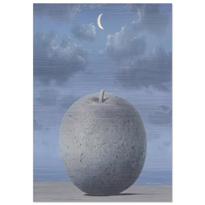 SOUVENIRS FROM TRAVEL 1963 - Rene Magritte Brushed Aluminum Print - 70x100 cm / 28x40 inches | Rene Magritte Aluminum Print | Rene Magritte Prints