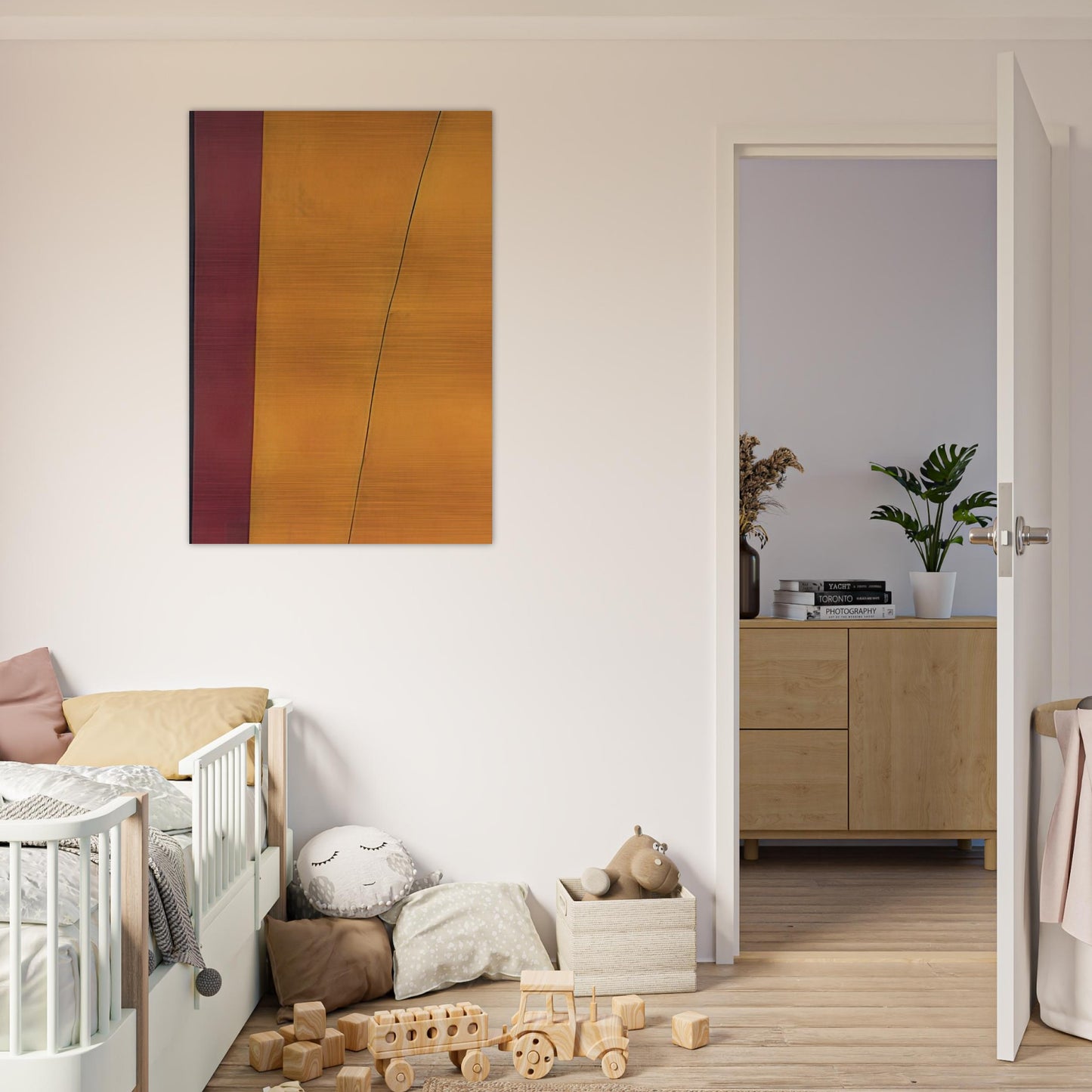 P-T #5 - 1970 - Edward Corbett Brushed Aluminum Print - 70x100 cm / 28x40 inches | Edward Corbett Aluminum Print | Edward Corbett Prints