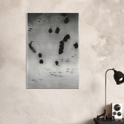 FLIEGER 1964 - Gerhard Richter Brushed Aluminum Print - 70x100 cm / 28x40 inches | Gerhard Richter Aluminum Print | Gerhard Richter Prints