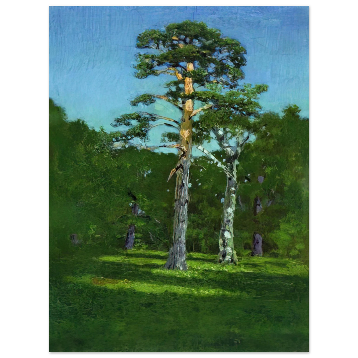 Arkhyp Kuindzhi - Pine  75x100 cm / 30x40inches Fine Art Poster