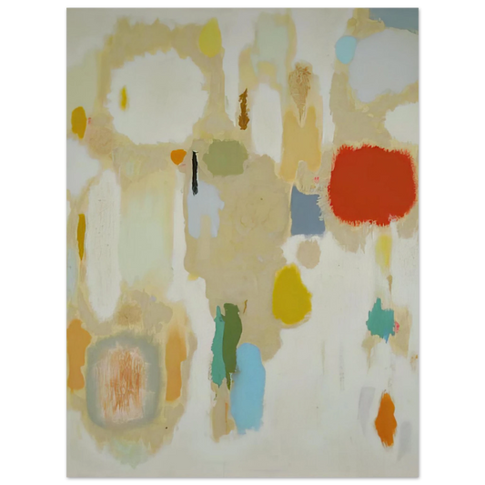 John Ferren - Contemplations on Geraniums - 1952  75x100 cm / 30x40inches Fine Art Poster