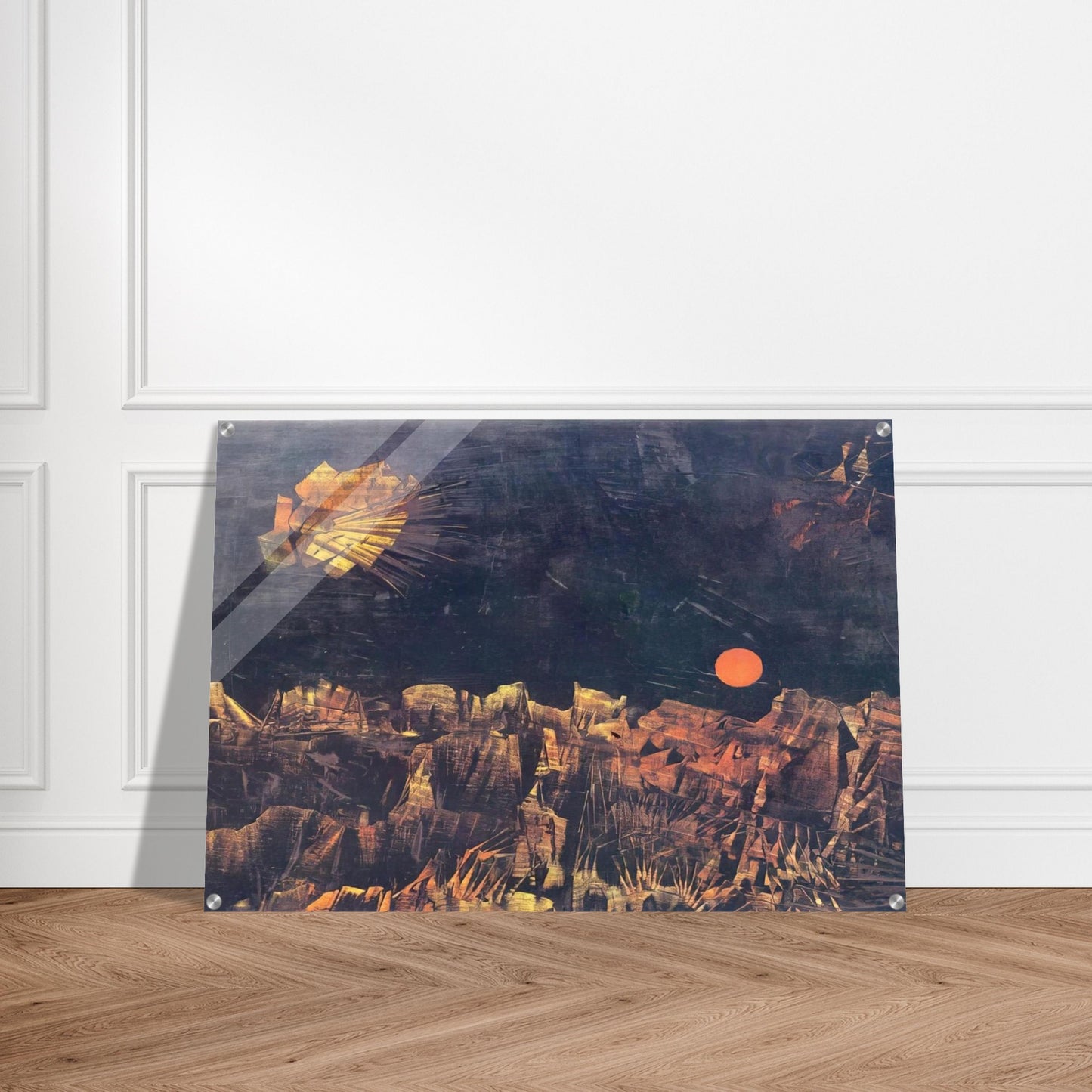 Praise to Tanguy - Max Ernst Acrylic Print - 70x100 cm / 28x40″ inches