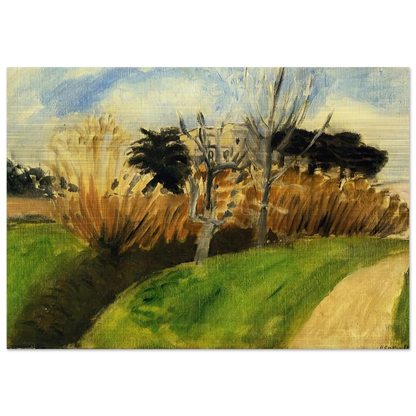 THE STREAM NEAR NICE - Henri Matisse Brushed Aluminum Print - 70x100 cm / 28x40 inches | Henri Matisse Aluminum Print | Henri Matisse Prints