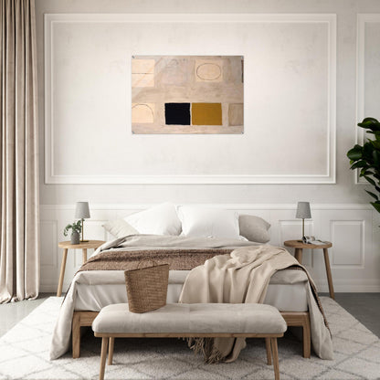 Morning in Mykonos - 1960 - William Scott Acrylic Print - 70x100 cm / 28x40″ inches