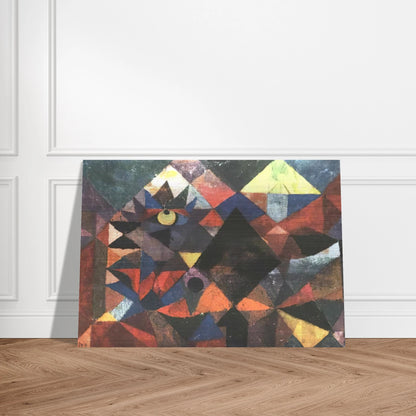 THE LIGHT AND SO MUCH ELSE 1931 - Paul Klee Brushed Aluminum Print - 70x100 cm / 28x40 inches | Paul Klee Aluminum Print | Paul Klee Prints