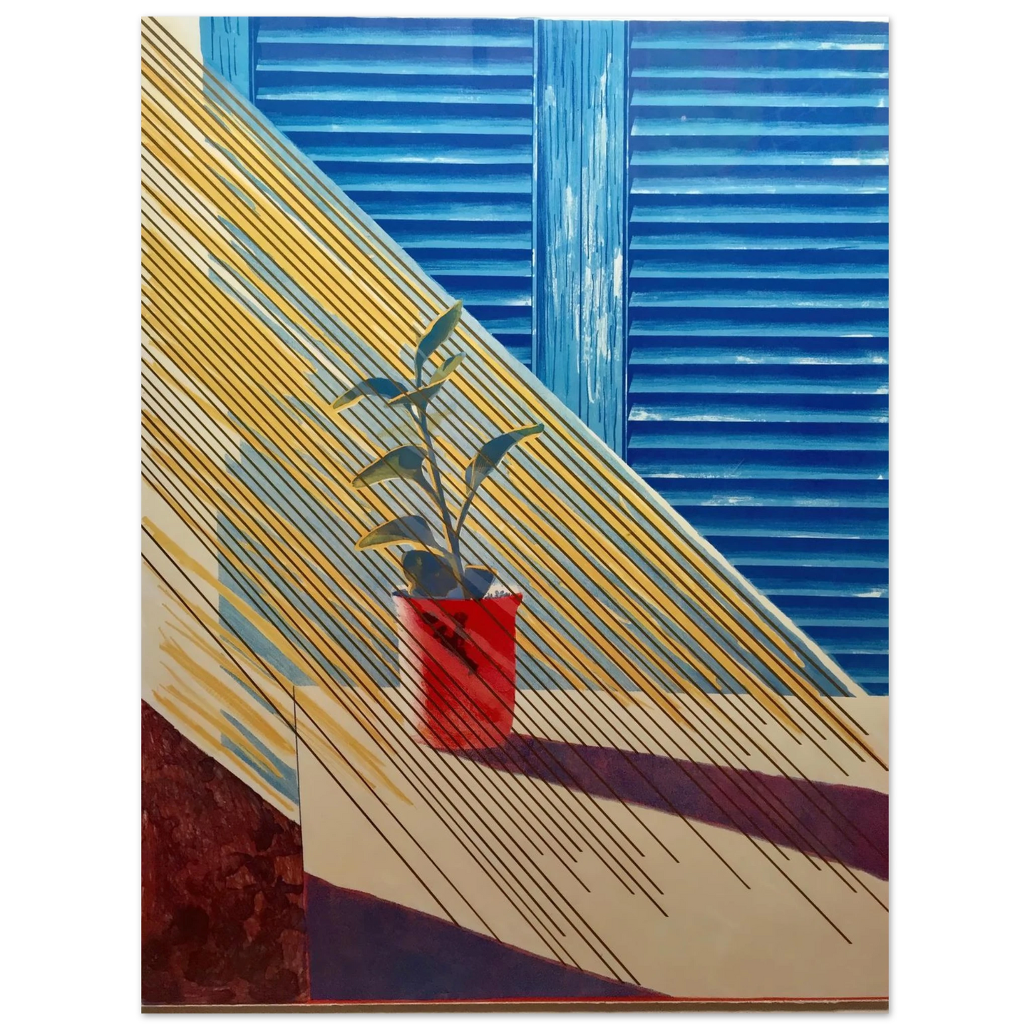 David Hockney - David Hockney Wall art - 50x70 cm / 20x28 inches - Fine Art Poster - -