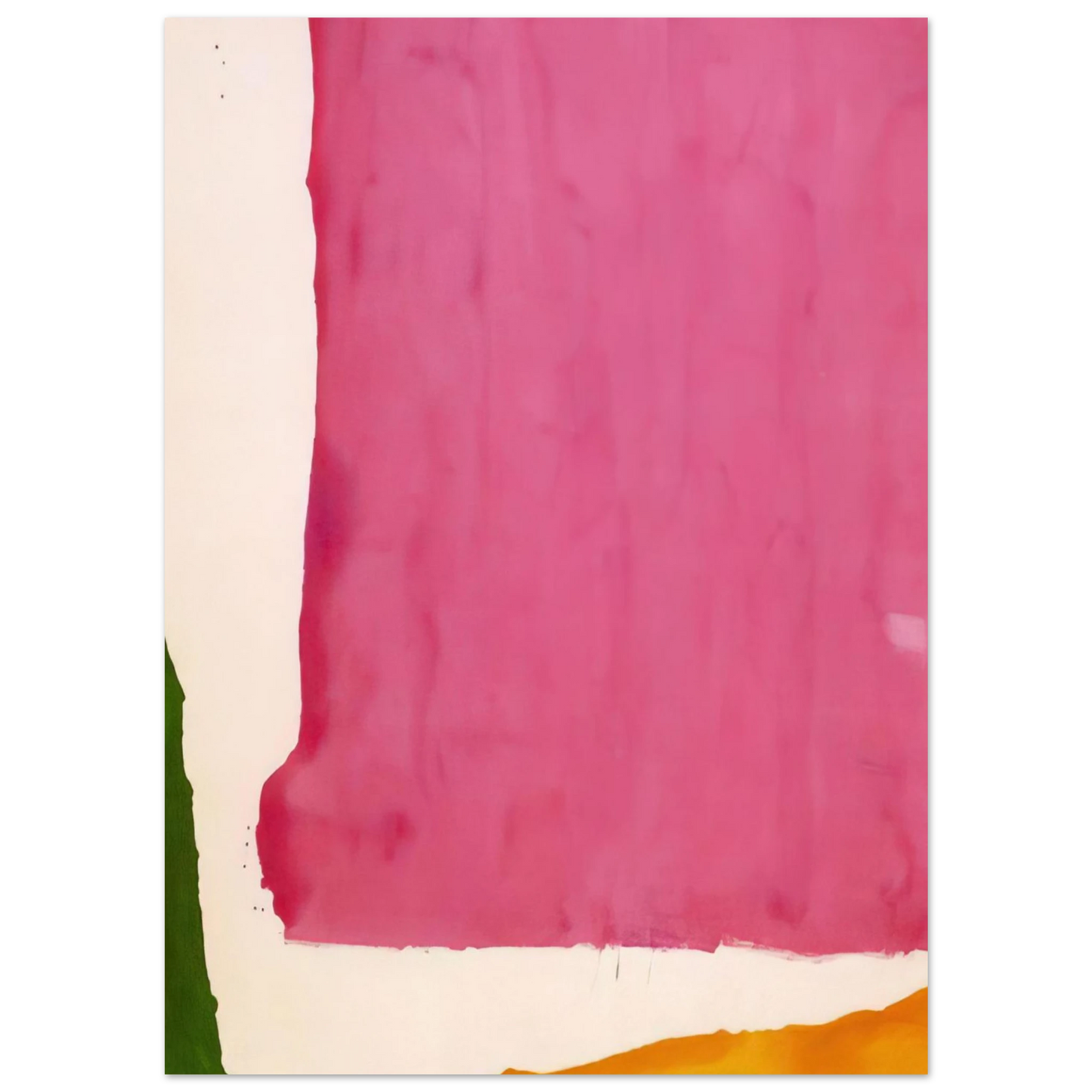 Helen Frankenthaler - Mauve District - 1966 Wall art - 27x35 cm / 11x14 inches - Fine Art Poster-canvas - -
