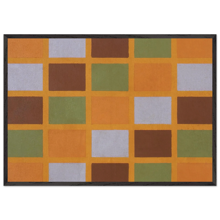 Untitled - 1968 N8 - Jeremy Moon 70x100 cm / 28x40 inches Framed Art Print – Black Wooden Frame