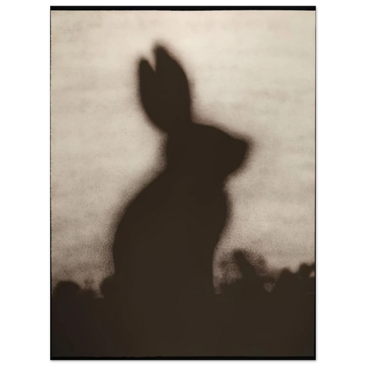 Edward Ruscha - RABBIT 1986  75x100 cm / 30x40inches Fine Art Poster
