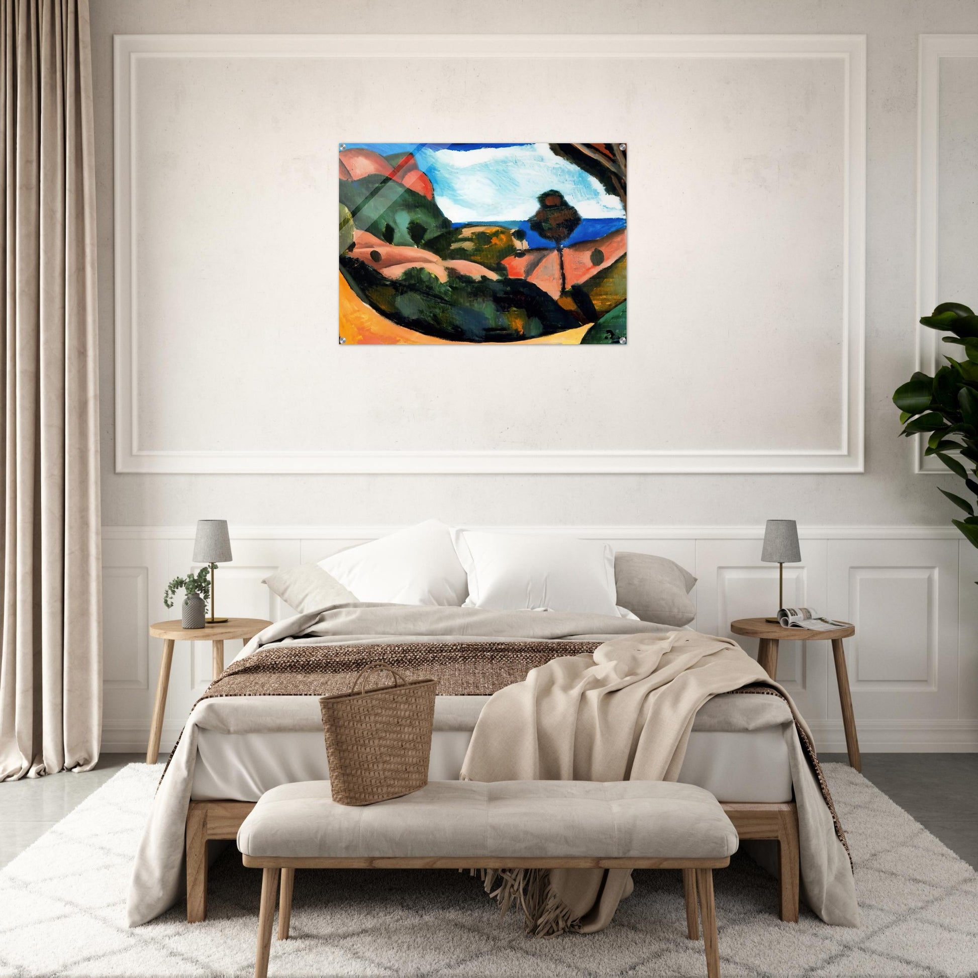 LANDSCAPE 1907 - Andre Derain Acrylic Print - 70x100 cm / 28x40″ inches | Andre Derain Wall Art | Andre Derain Prints