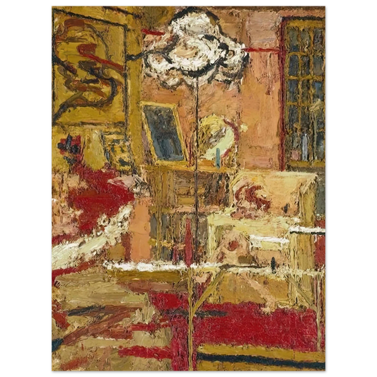 Frank Auerbach - THE SITTING ROOM  75x100 cm / 30x40inches Fine Art Poster