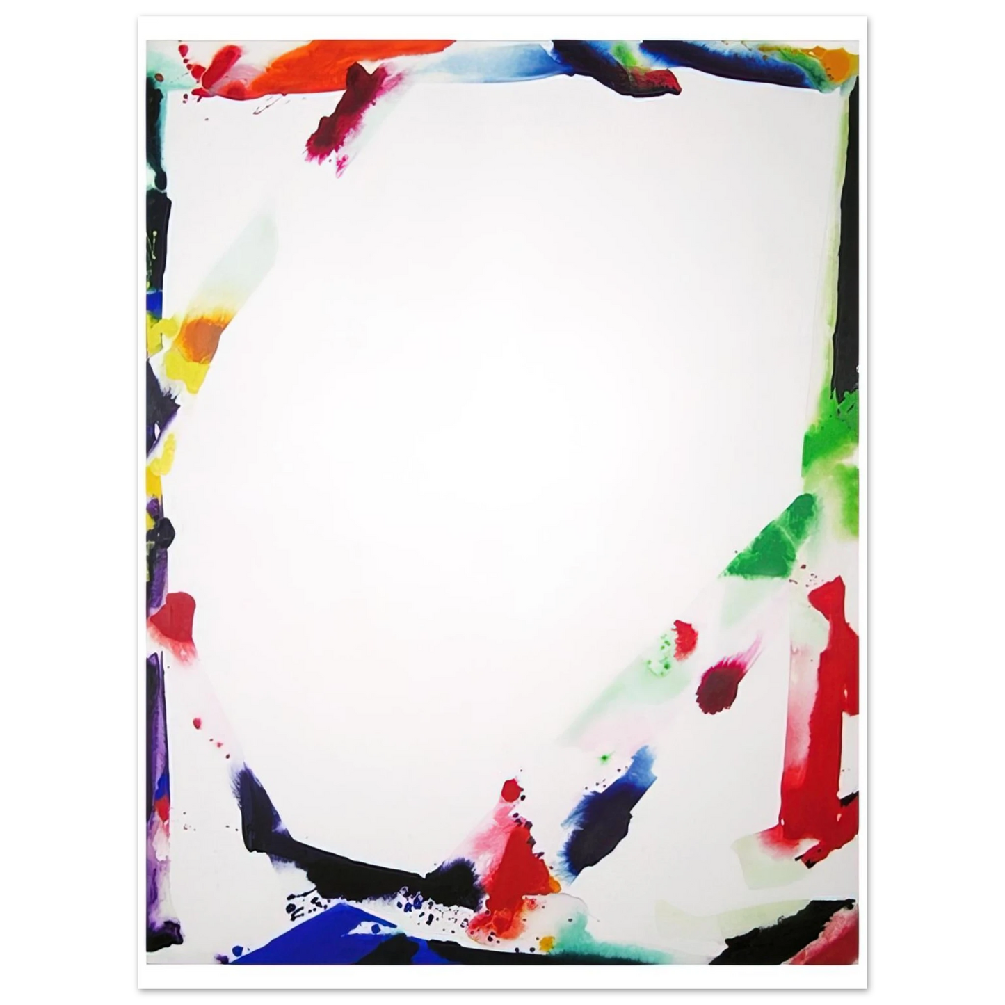 Sam Francis - Her Blue Surround  SFP71-18   75x100 cm / 30x40inches Fine Art Poster