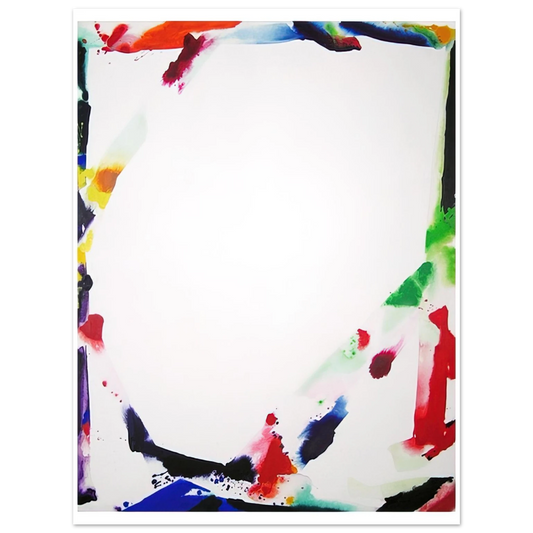 Sam Francis - Her Blue Surround  SFP71-18   75x100 cm / 30x40inches Fine Art Poster
