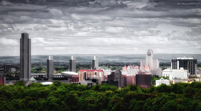 Albany NY Skyline Art Print | Premium Fine Art Print | RedKalion