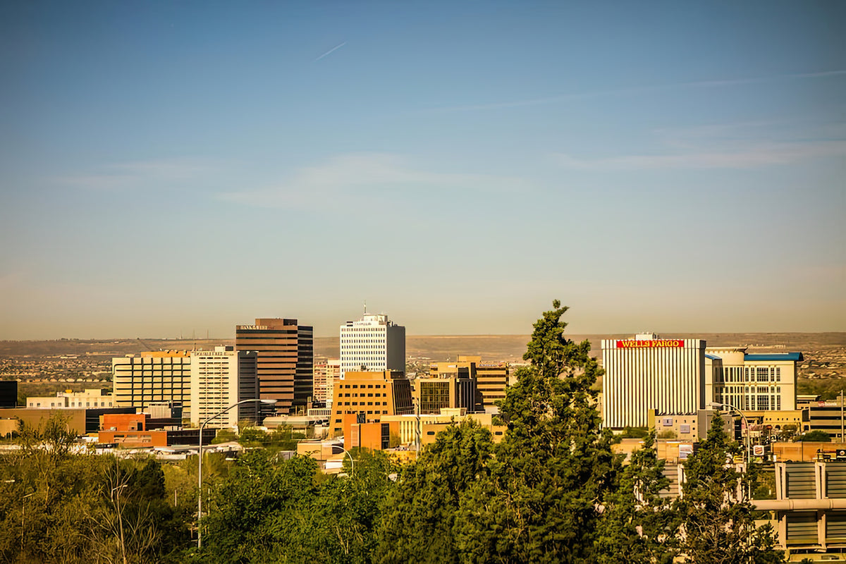 Albuquerque New Mexico Skyline Art Print | Premium Fine Art Print | RedKalion