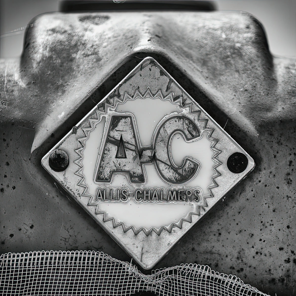 Allis-Chalmers Logo Art Print - Industrial Heritage Fine Art Print | RedKalion