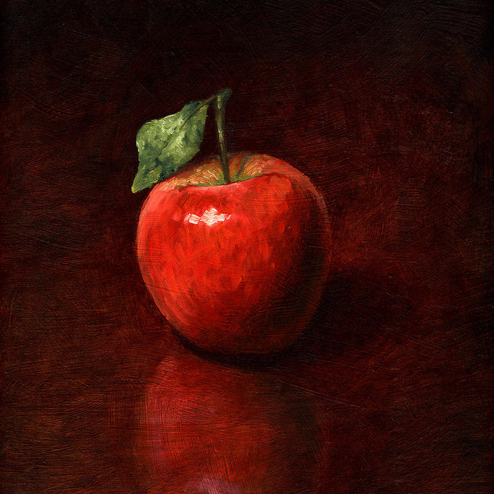 Apple Painting Art Print | Museum-Quality Fine Art Print | RedKalion