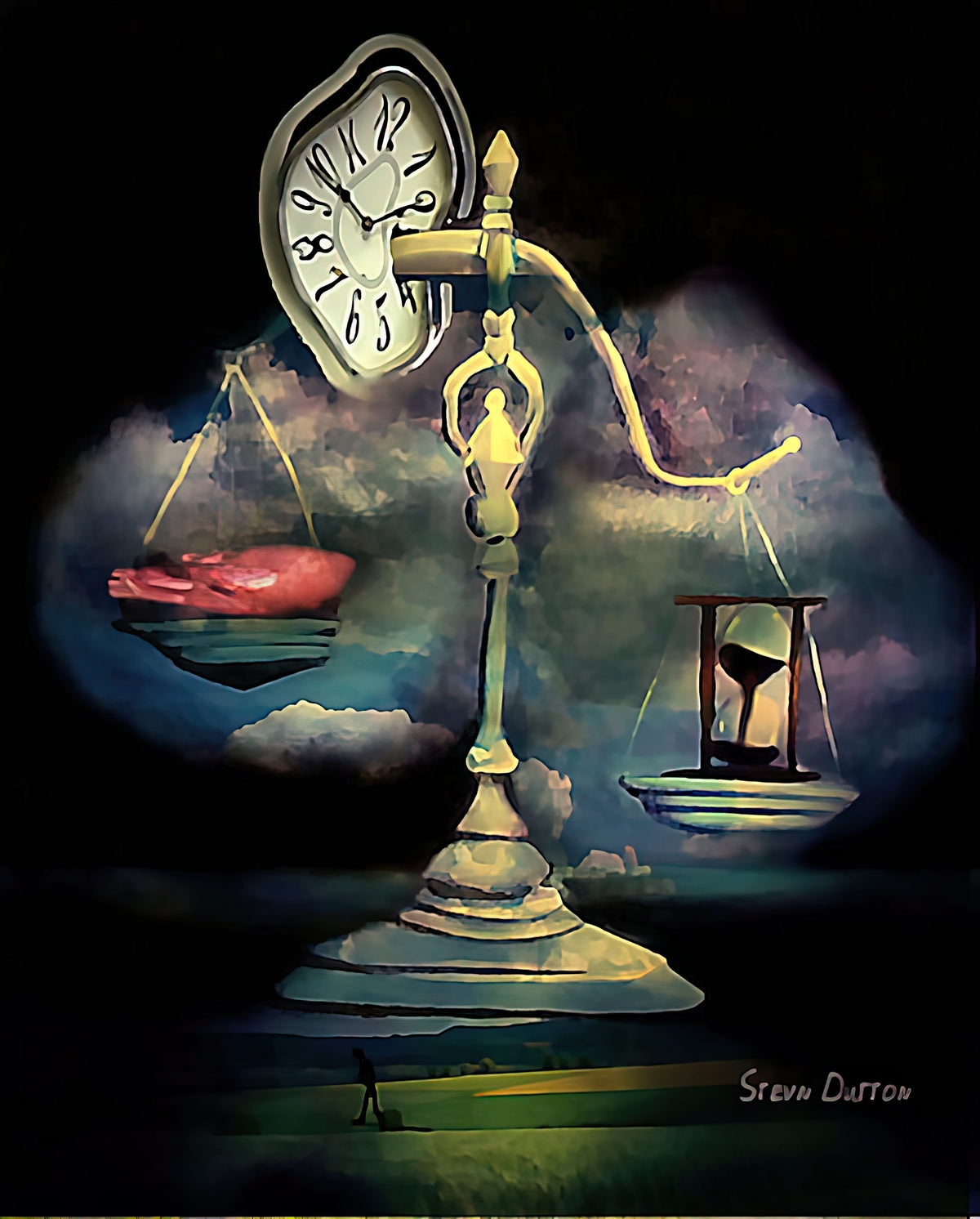 Artistic Scale Fine Art Print | RedKalion