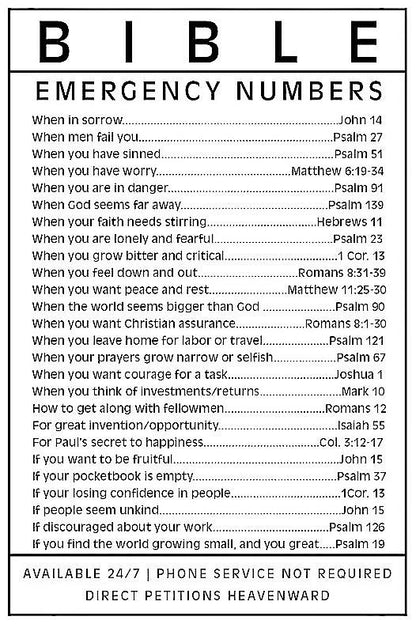Bible 911 Verses Art Print | Museum-Quality Fine Art Print | RedKalion