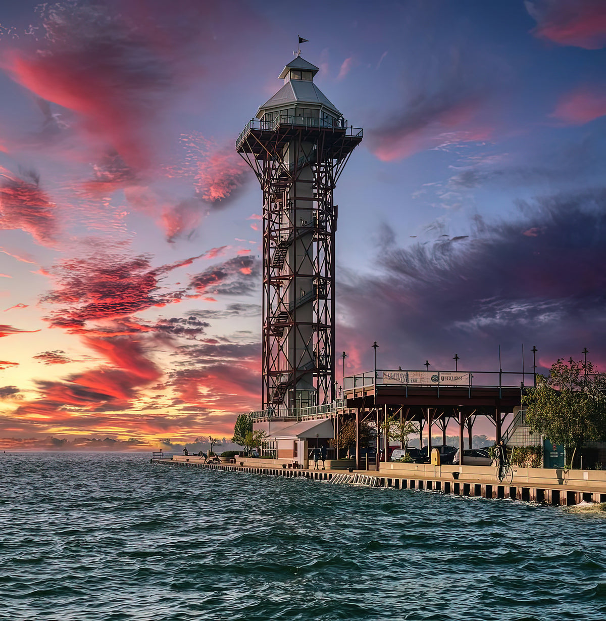 Bicentennial Tower Erie PA Art Print | Premium Fine Art Print | RedKalion
