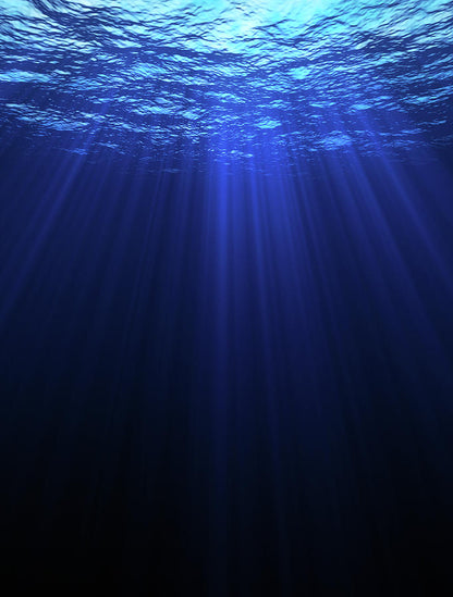 Blue Sea Art Print | Museum-Quality Fine Art Print | RedKalion