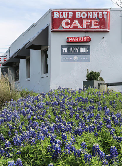 Bluebonnet Cafe in Marble Falls Art Print | Fine Art Print | RedKalion