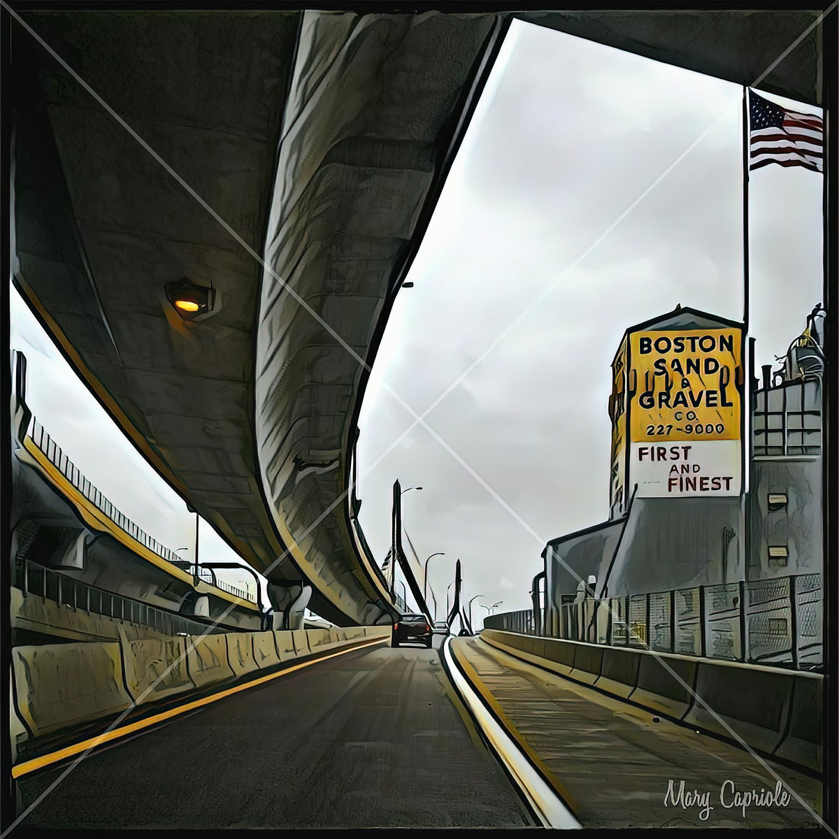 Boston Sand & Gravel Co Art Print | Museum-Quality Fine Art Print | RedKalion