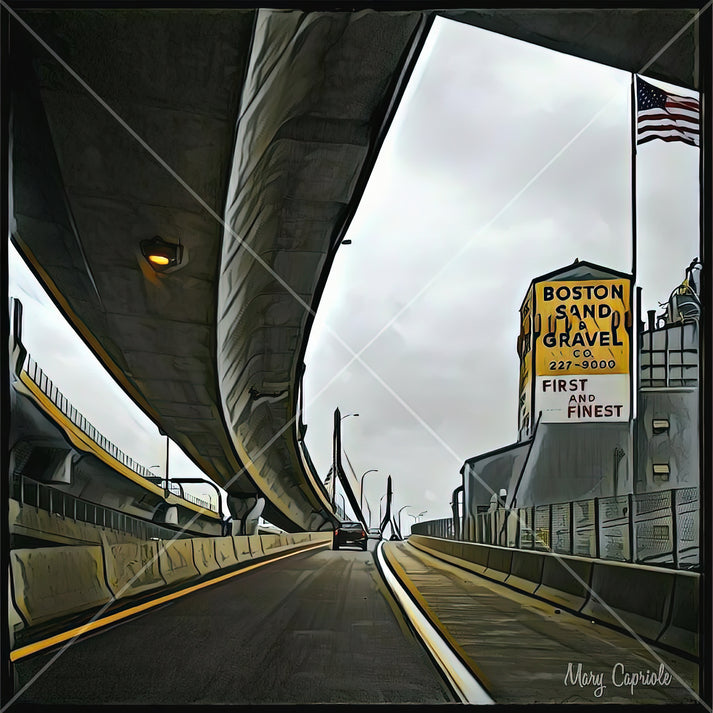 Boston Sand & Gravel Co Art Print | Museum-Quality Fine Art Print | RedKalion