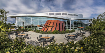 Brody Hall at Michigan State University Art Print | RedKalion