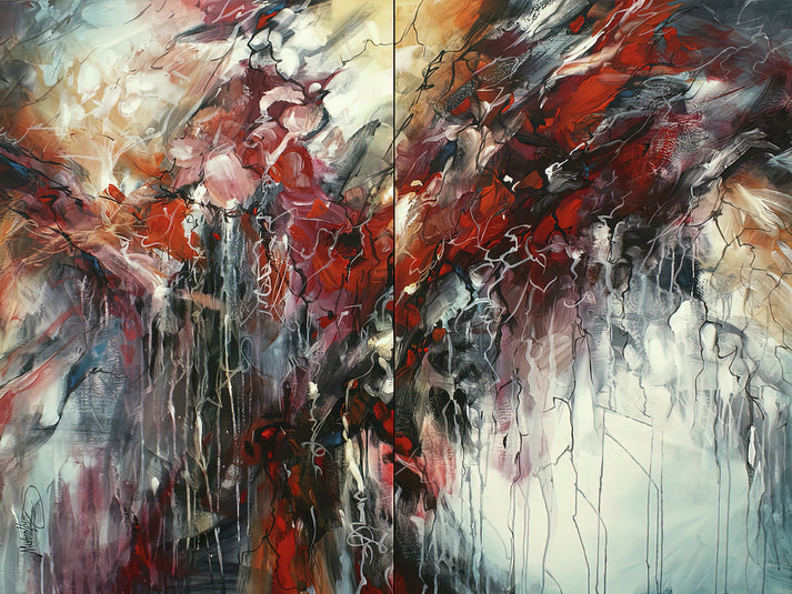 Chaos Artwork Fine Art Print | The Heart of Chaos #1 | RedKalion