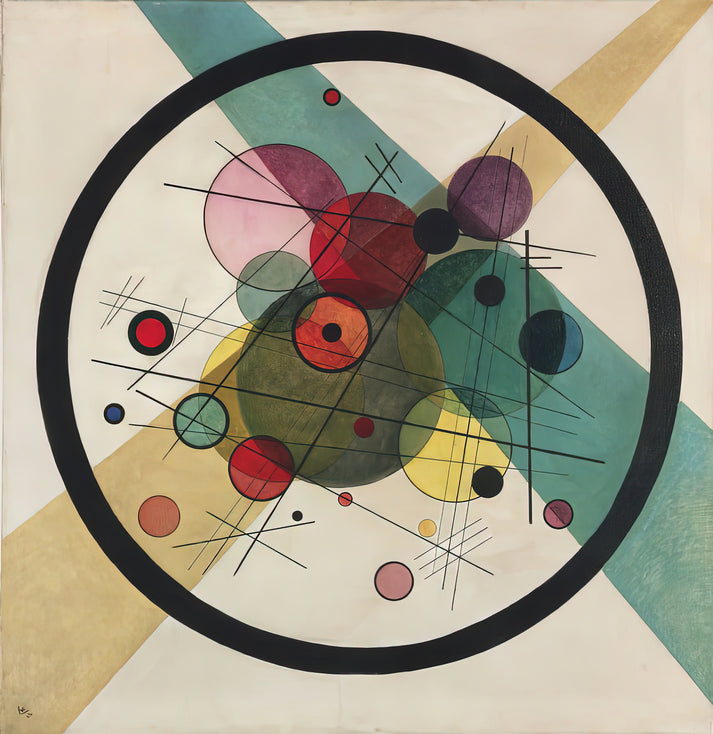 Circles In A Circle Art Print | Premium Museum-Quality Fine Art Print | RedKalion