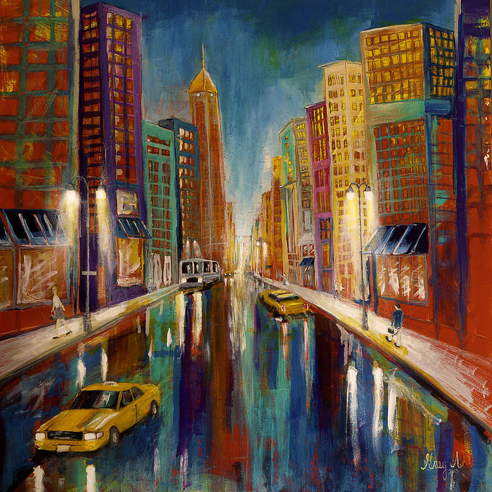 City Artwork Fine Art Print | RedKalion