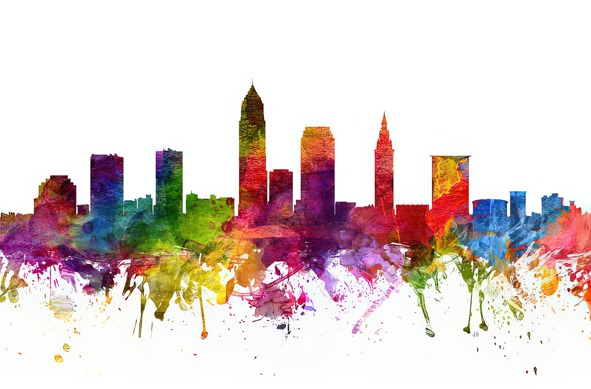 Cleveland Art Print | Fine Art Cityscape 06 | RedKalion