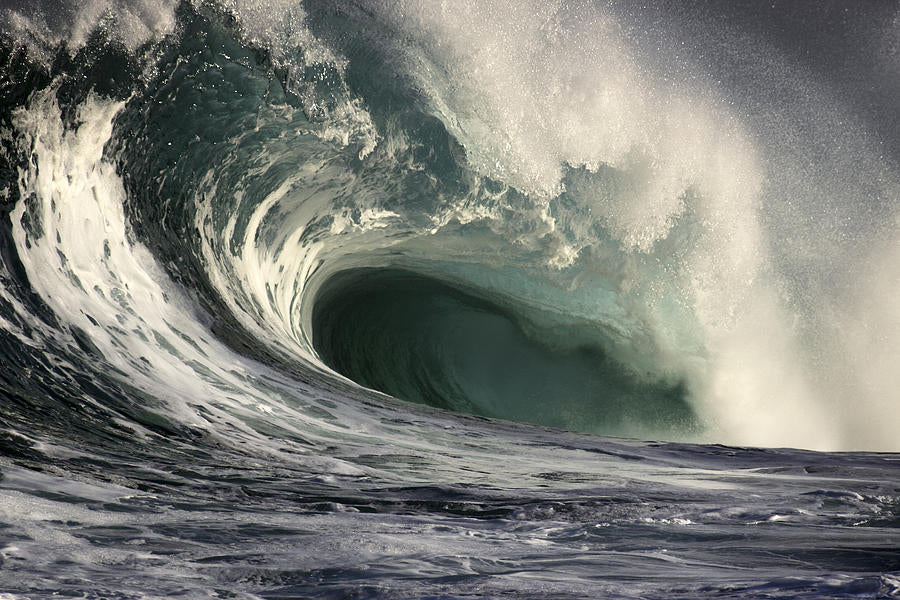 Crashing Wave Art Print | Museum-Quality Fine Art Print | RedKalion
