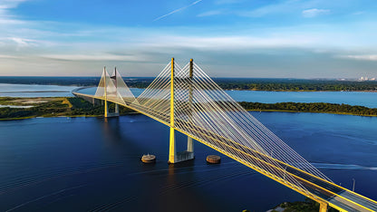 Dames Point Bridge Photos | Premium Fine Art Print | RedKalion