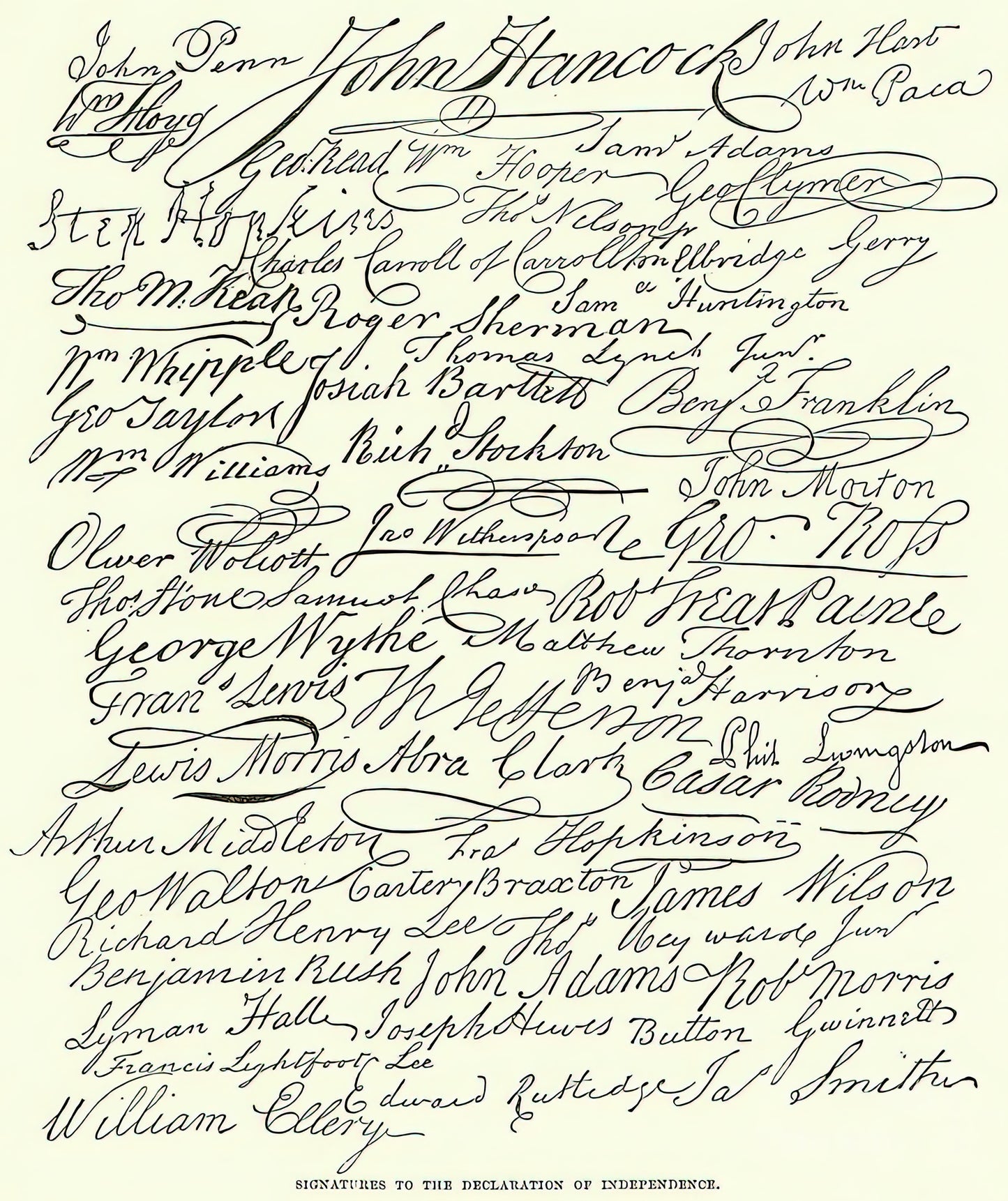 Declaration of Independence Drawing Art Print | RedKalion