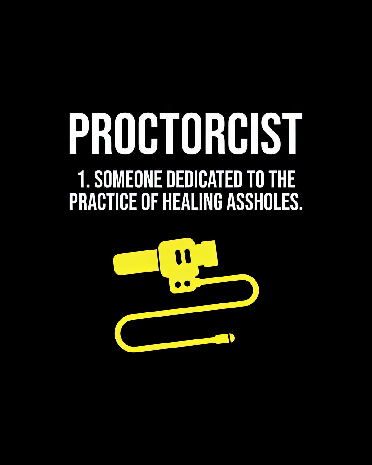 Definition Proctologist Art Print | Museum-Quality Fine Art Print | RedKalion